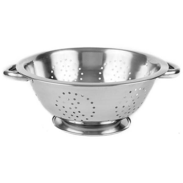 COLADOR CON PIE ACERO INOXIDABLE 24 CMS.
