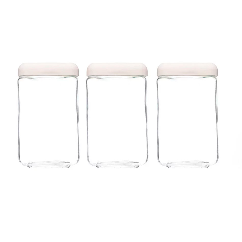 Set x3 FRASCOS de 1.3LT BLANCO mod. TENDENZA INVICTA