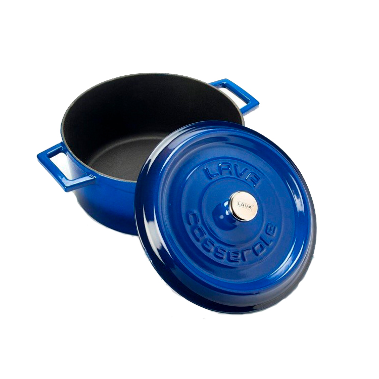CACEROLA OVALADA de HIERRO 10cm LAVA