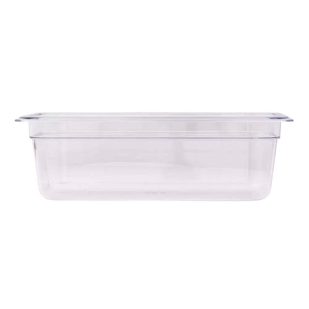 CUBA POLICARBONATO TRANSP GN 1/4 100 MM.