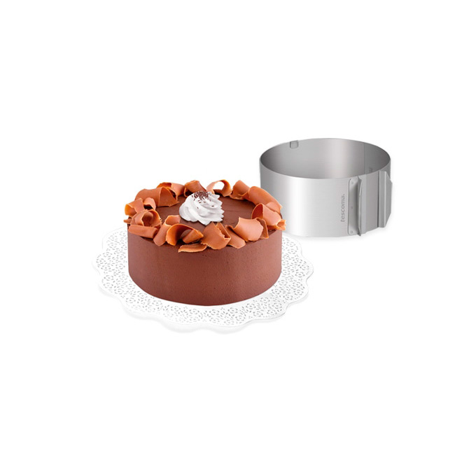 CINTURA REDONDA AJUSTABLE P/HORNO 16-30CM TESCOMA