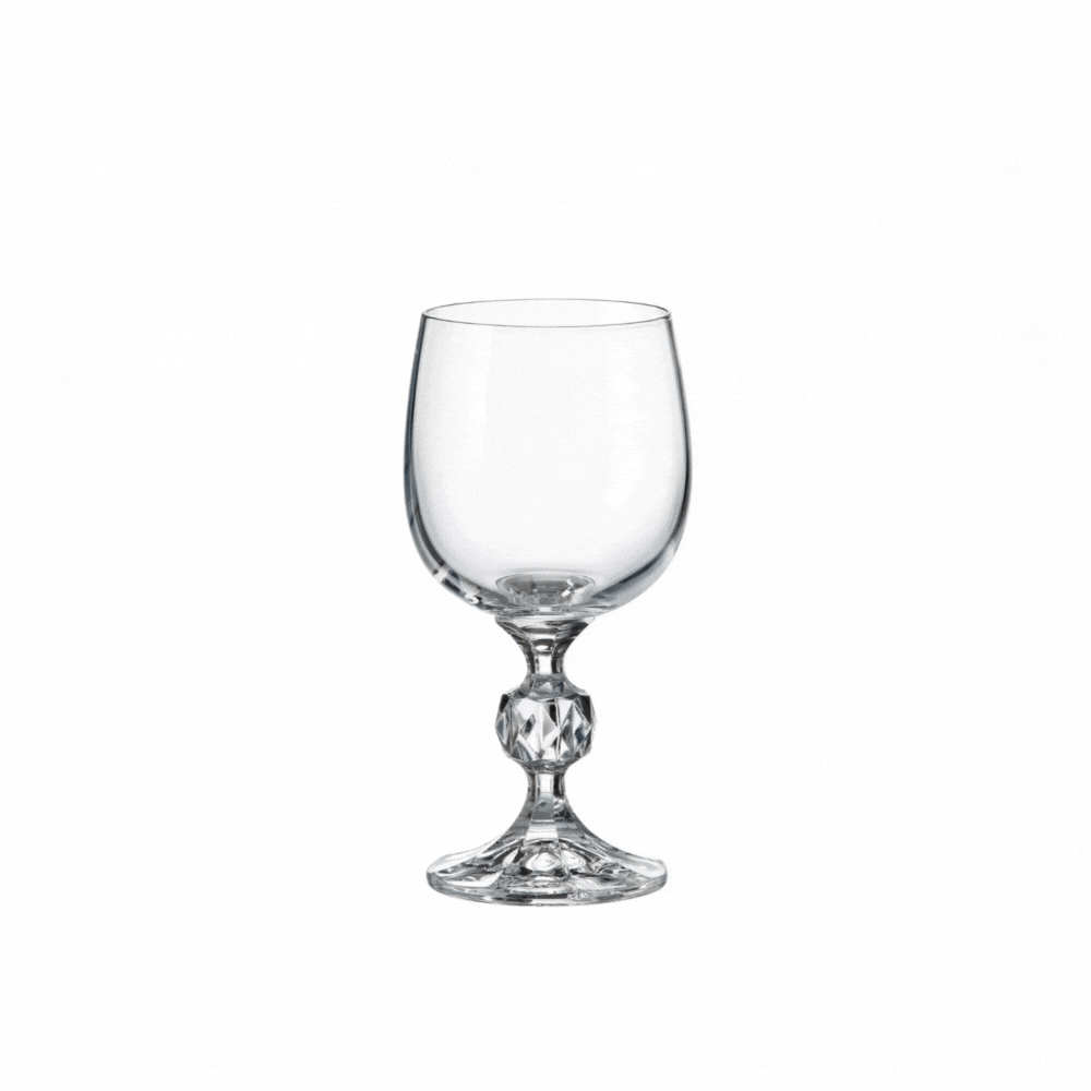 COPA CRISTAL AGUA mod CLAUDIA 230ml BOHEMIA