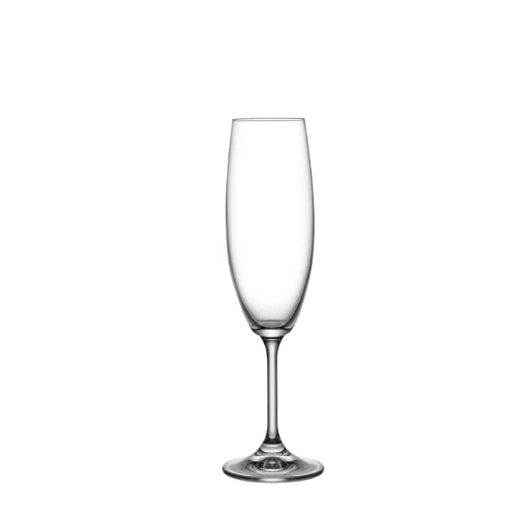 COPA CRISTAL FLAUTA LARA 220ml BOHEMIA