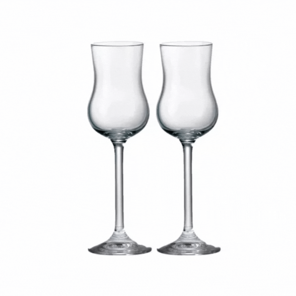 COPA CRISTAL GRAPPA x2unid SUMMER 80ml BOHEMIA