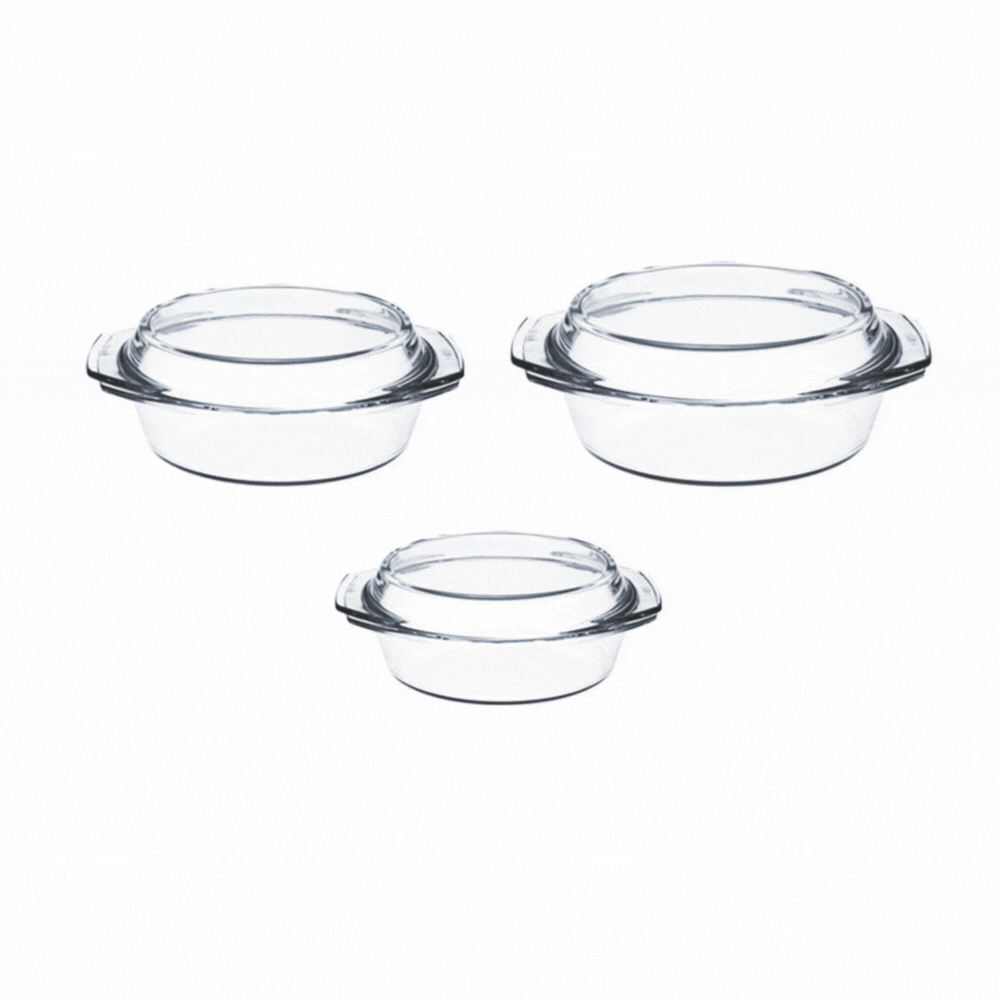Set x3 CACEROLA REDONDA SIMAX 