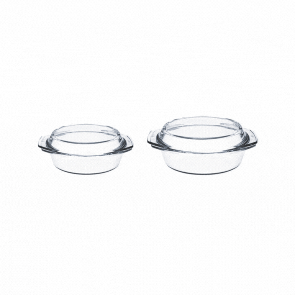 Set x2 CACEROLA REDONDA SIMAX 16x4.8cm