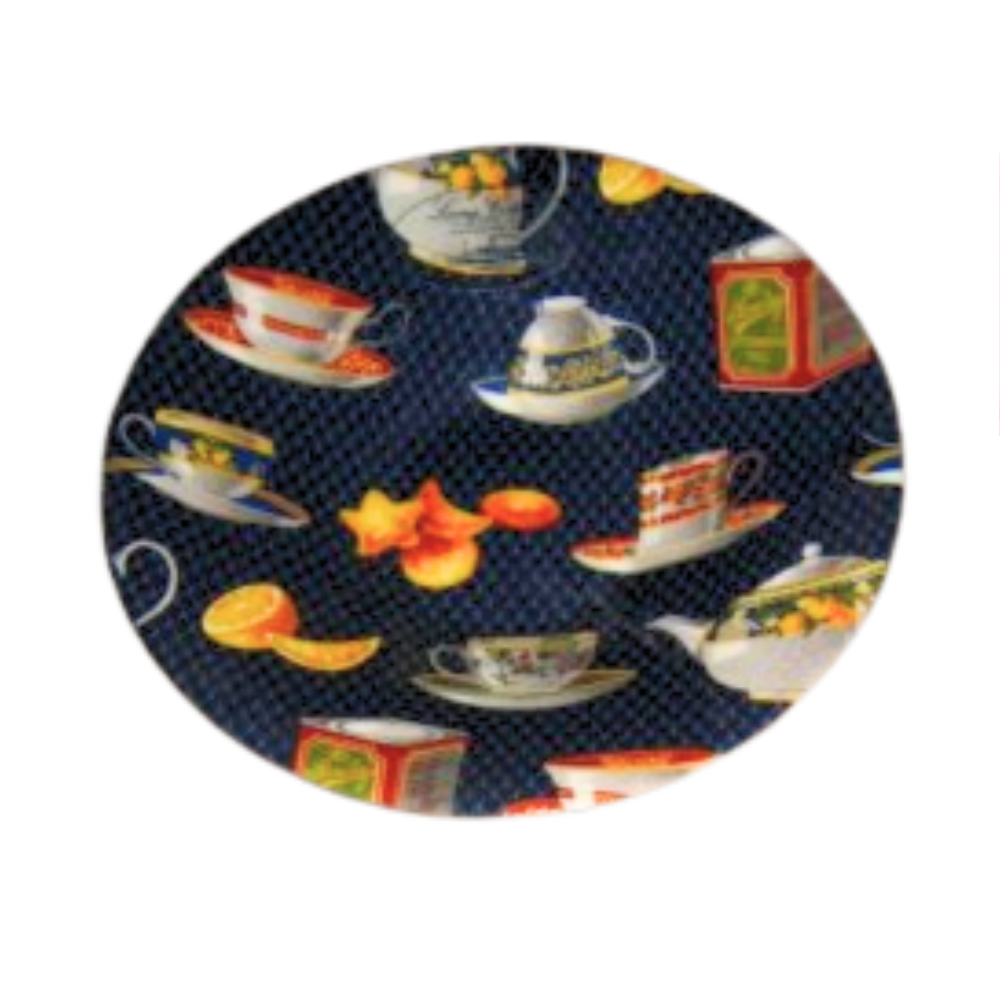 CENTRO MELAMINA ENTELADO mod. TEA TIME - DELTA 45cm