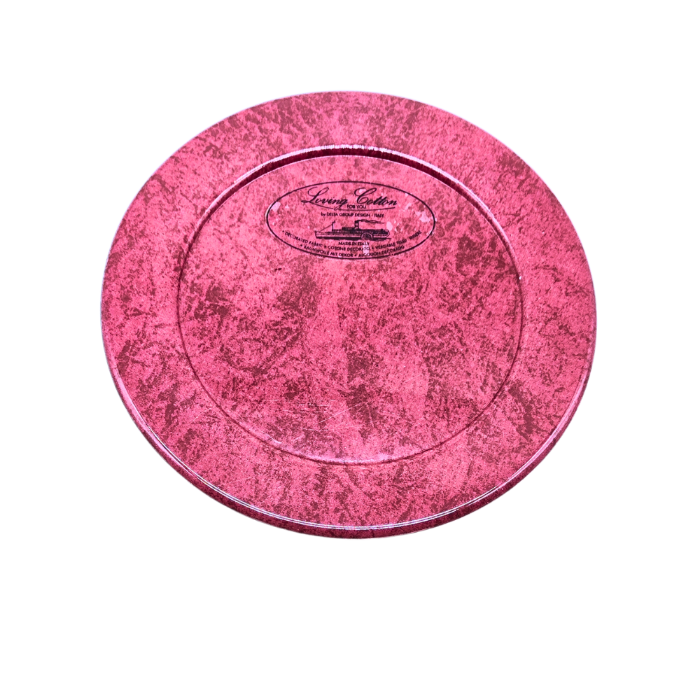 PLATO DE SITIO 32cm - DELTA | ROJO