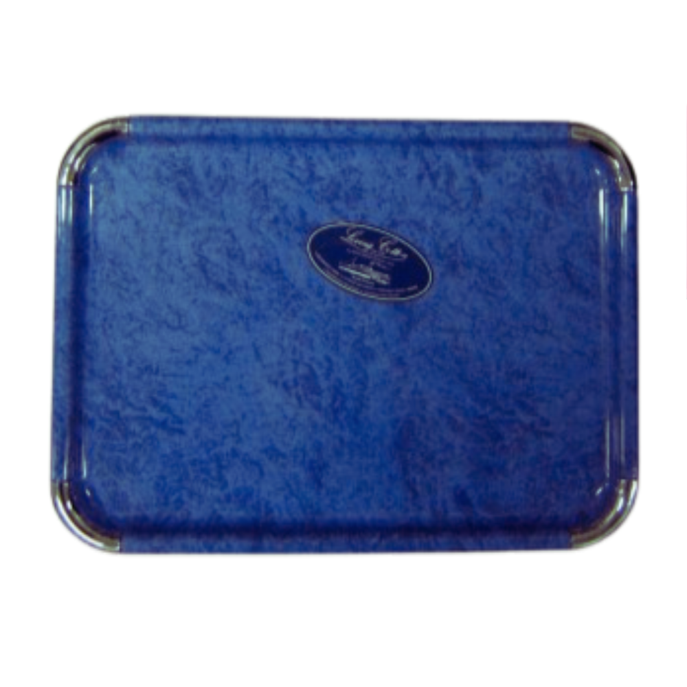BANDEJA MEL.ENTELADA 50X37 AZUL C/PLA | DELTA  