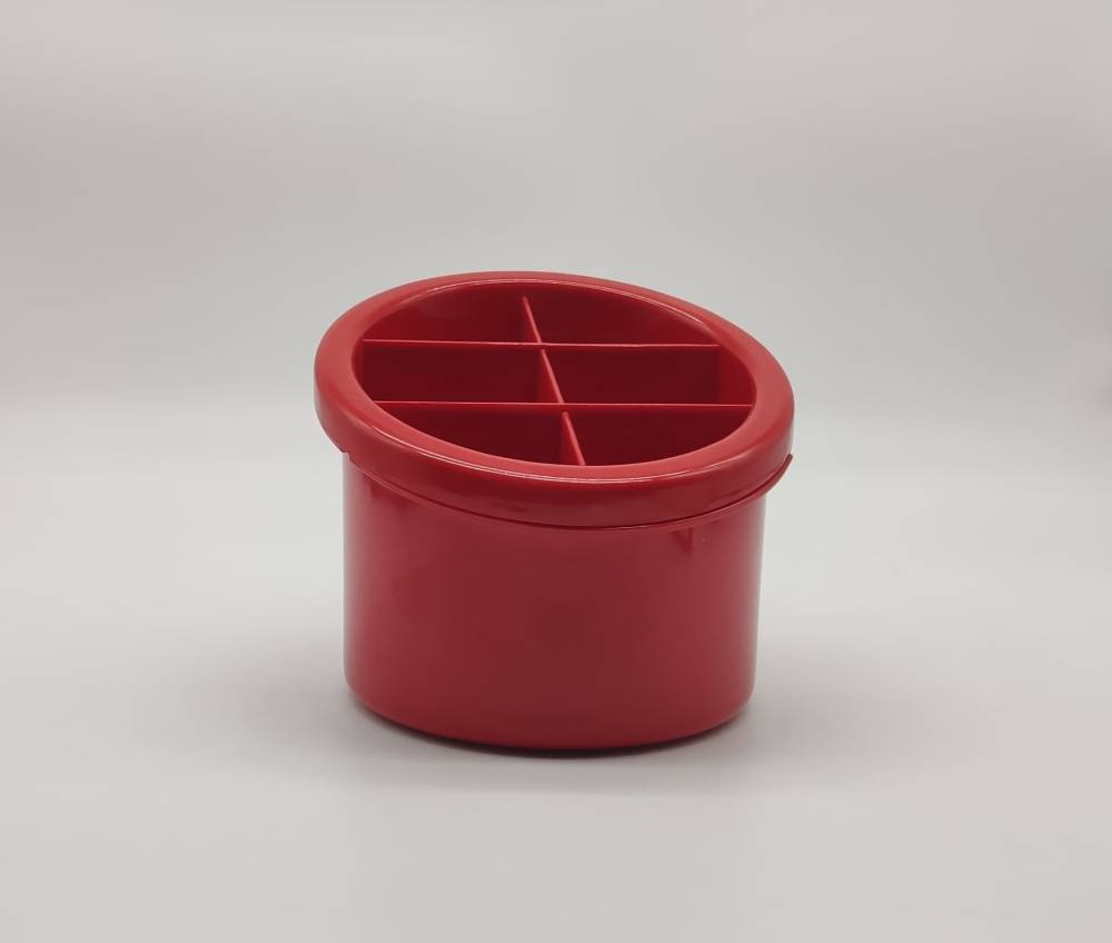 ESCURRIDOR DE CUBIERTOS ROJO - DELTA