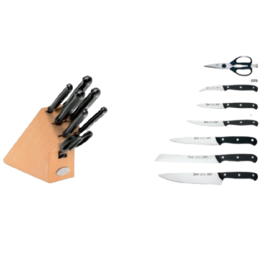 TACO de 6 CUCHILLAS + TIJERA - UNIBLOCK | IVO