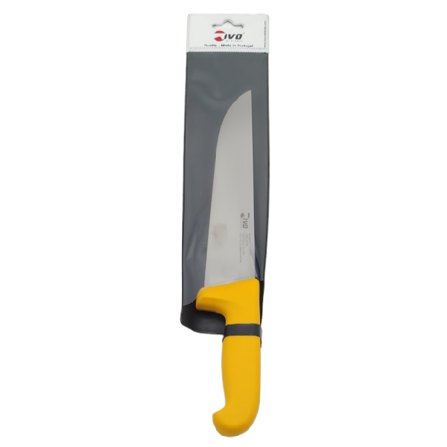 CUCHILLO CARNICERO 24cm AMARILLO - EUROPRO | IVO