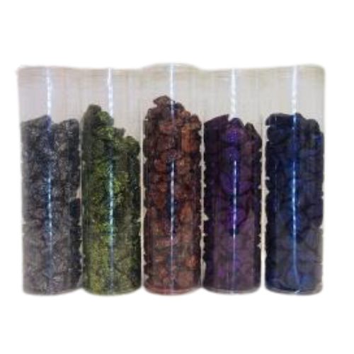 GLITTER COLORFUL PEBBLE 1/1.5cm 5colores