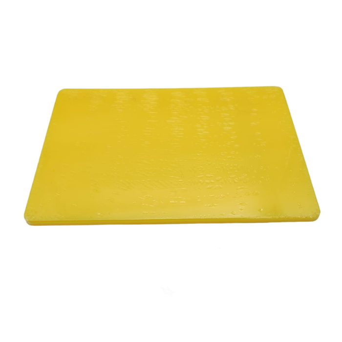 TABLA POLIPROPILENO 60x 40 x 2.0 CMS.  - AMARILLA