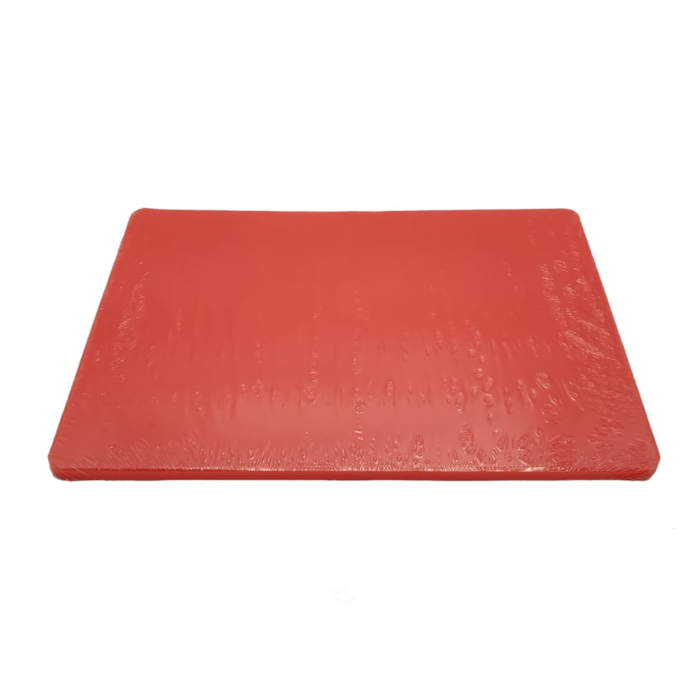TABLA POLIPROPILENO 60 x 40 x 2.0 CMS ROJA