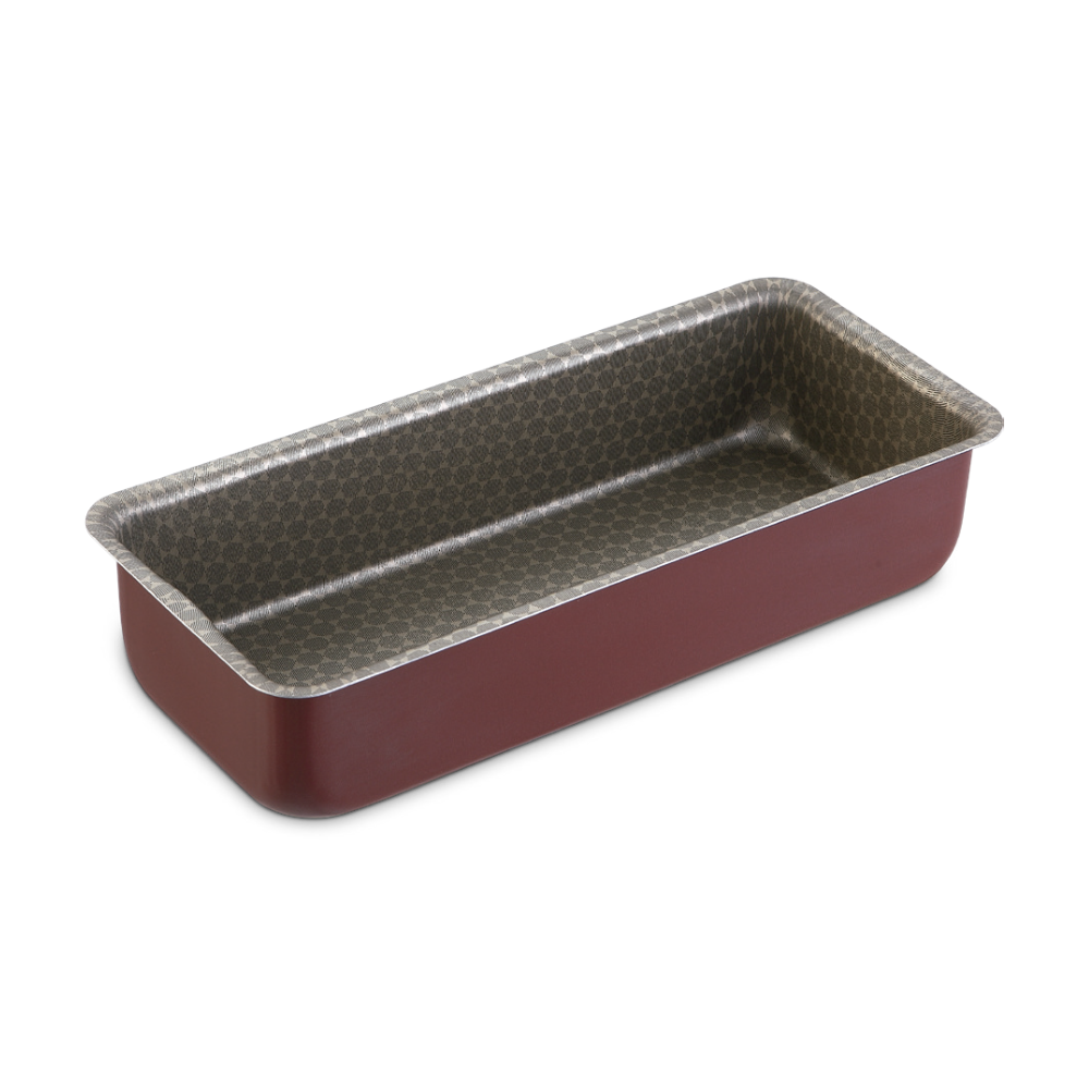 MOLDE RECTANGUILAR LUXURY para BUDIN 26X12 CM OLIVEIRA