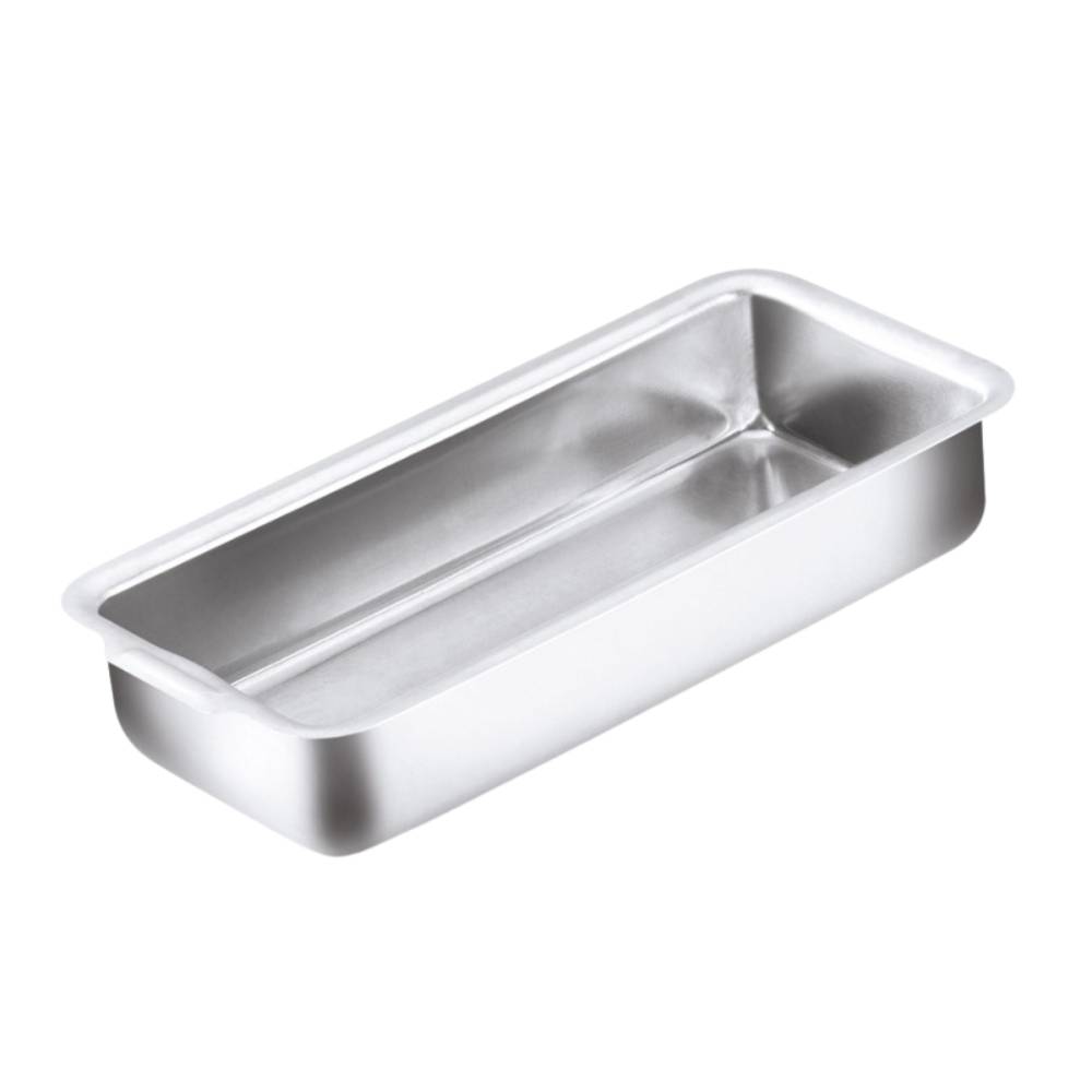 MOLDE RECT. de ALUMINIO para BUDIN 11x24cm OLIVEIRA