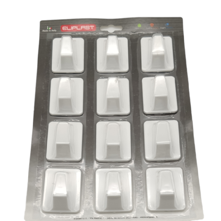 PERCHA  AUTOADHESIVA ELIPLAST DISPLAY