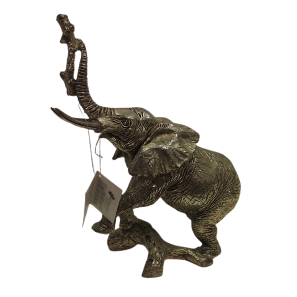 ELEFANTE GRANDE de PLATINA 