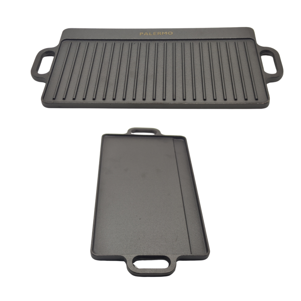 PLANCHA HIERRO RECTA C/ASAS 43X23 CM