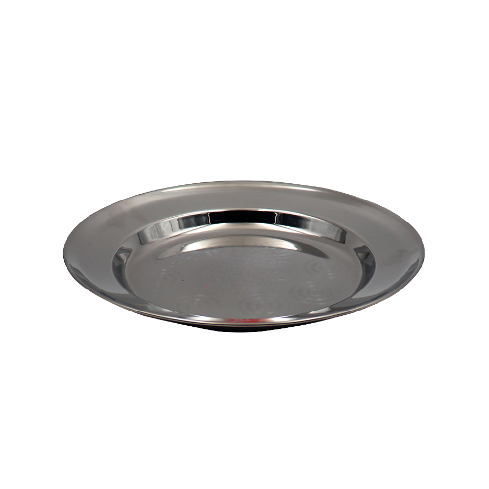 PLATO HONDO ACERO INOXIDABLE 
