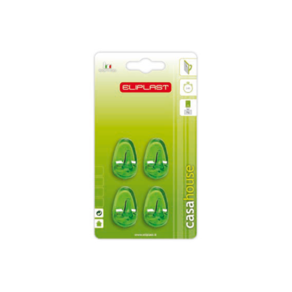 PERCHA OVAL CHICA  - BLISTER 30 UNIDADES