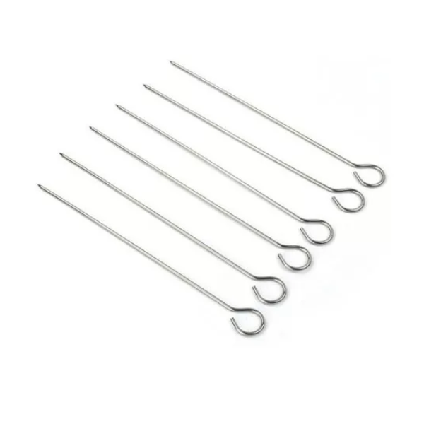 PINCHO BROCHETTE AC. INOX. 30cm ELIPLAST