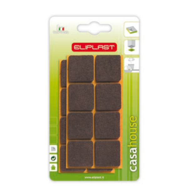 FIELTROS CUADRADOS 28x28mm ELIPLAST