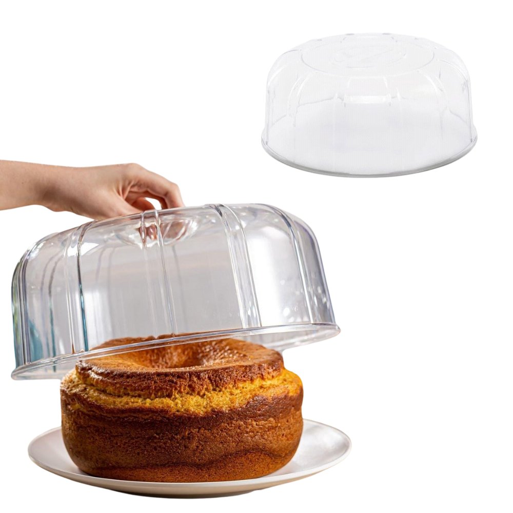 CAMPANA REDONDA 30 CM BLANCA POLICARBONATO