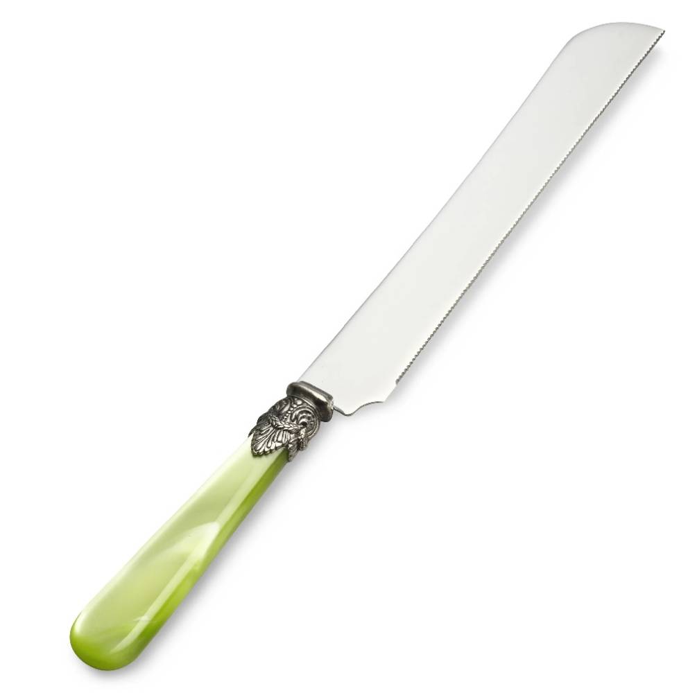 CUCHILLO para POSTRE/TORTAS VERDE