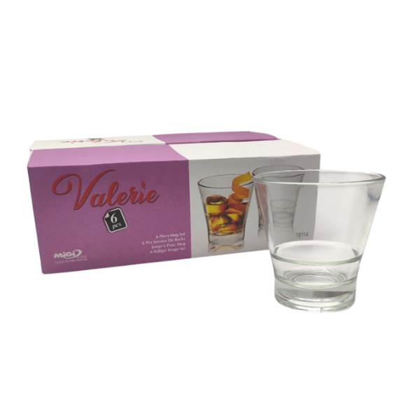 VASO VALERIE 330ml PACK X 6