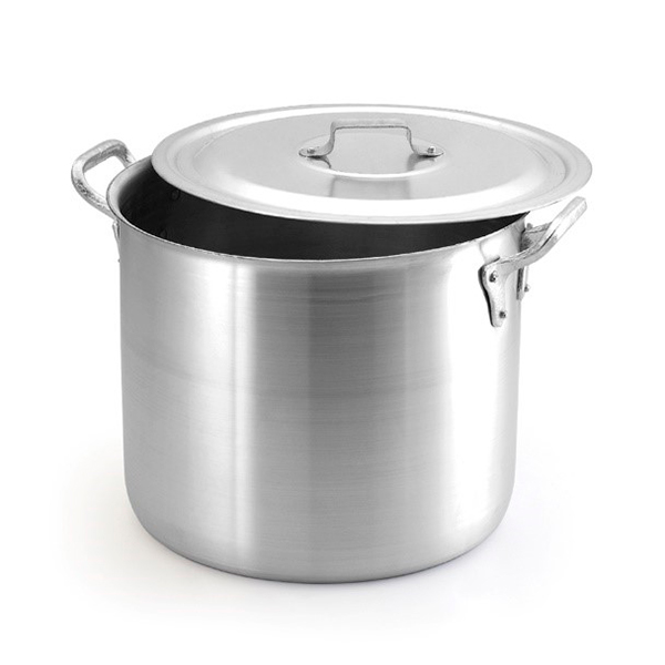 OLLA ALTA de ALUMINIO 12 LT. 26 CMS 