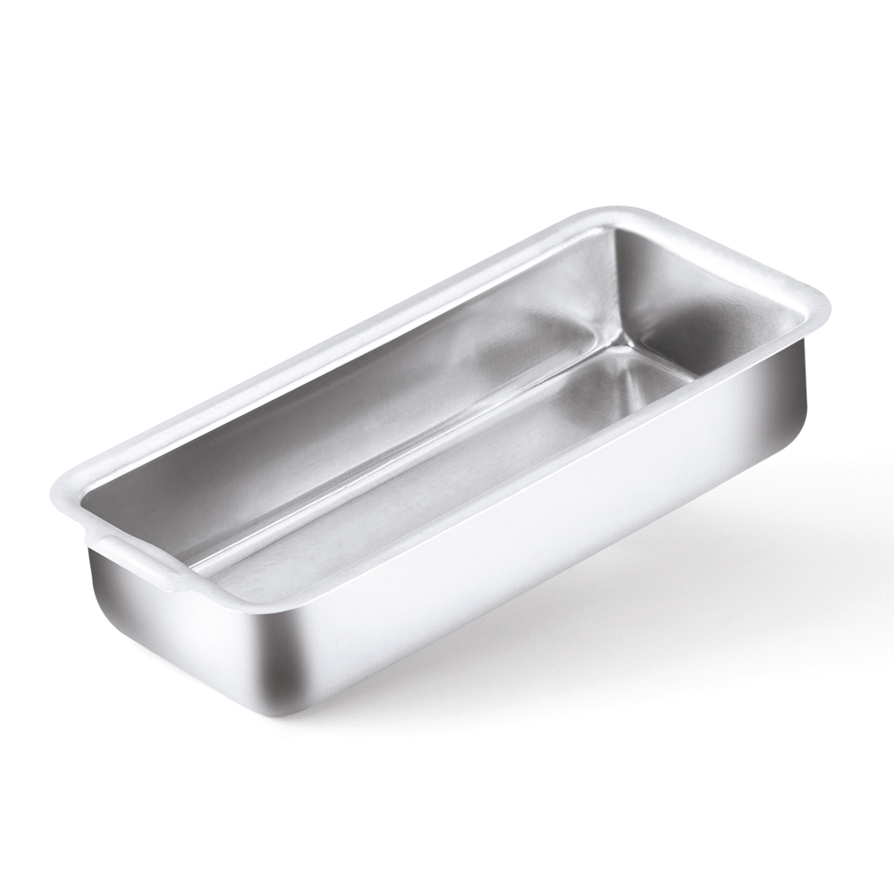 MOLDE RECT. de ALUMINIO para BUDIN 12x27cm OLIVEIRA