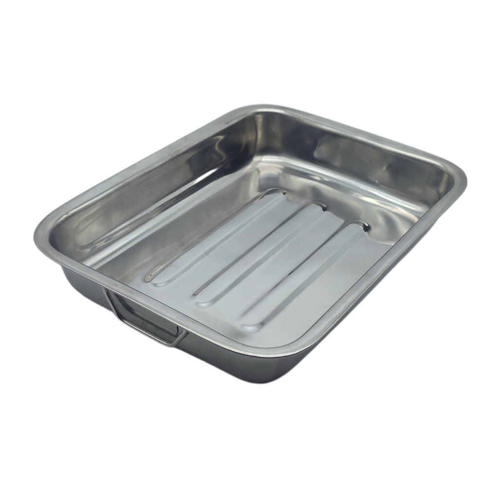 ASADERA ACERO INOXIDABLE 22 x 30 CMS.