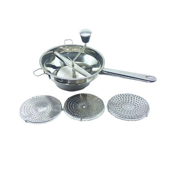 PURETERA 20 CMS 3 DISCOS ACERO INOXIDABLE