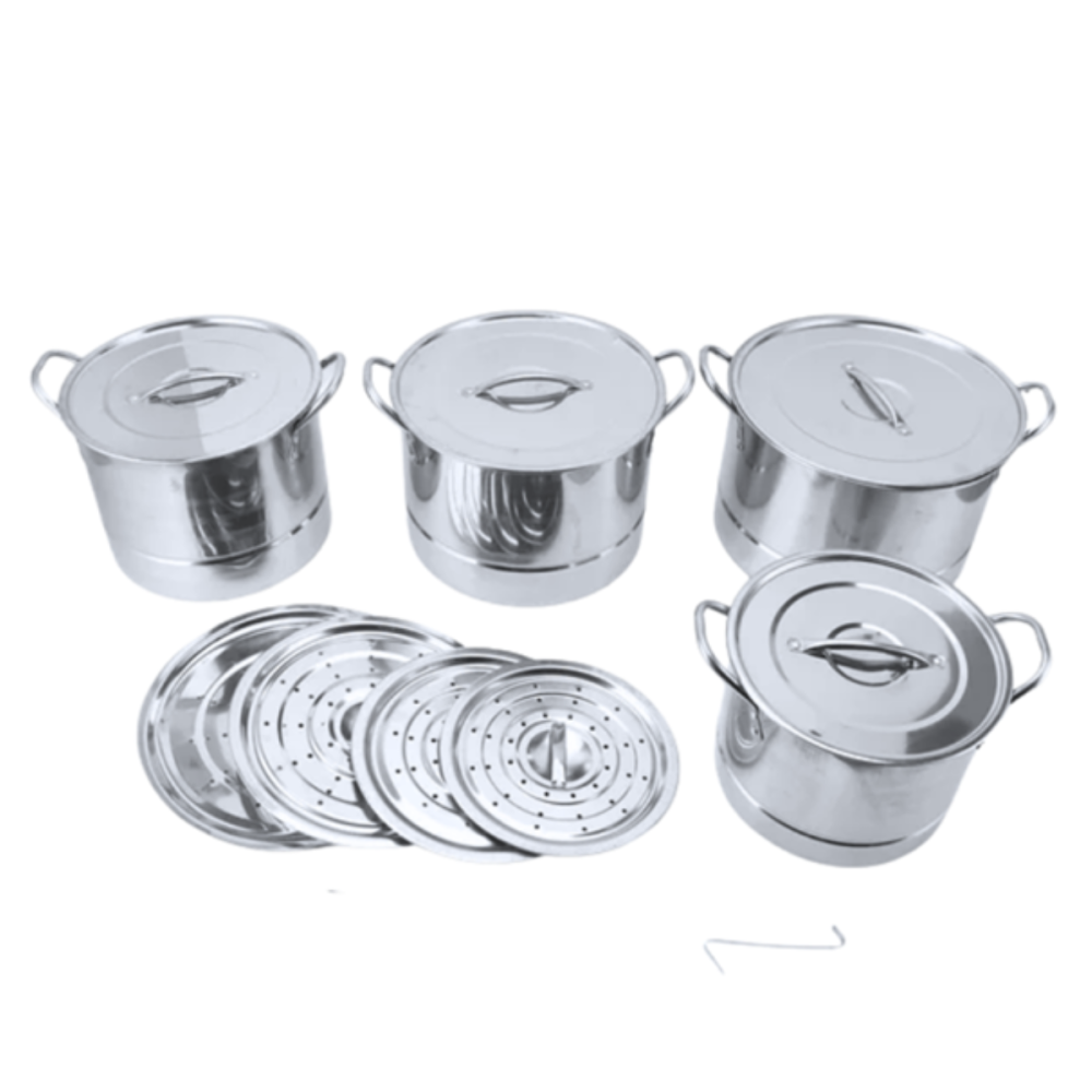 SET OLLA VAPORERA INOX 48 PZS