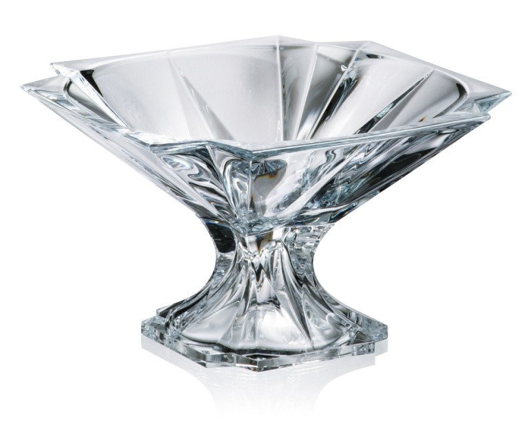 CENTRO CRISTAL C/PIE 33cm mod. METROPOLITAN BOHEMIA