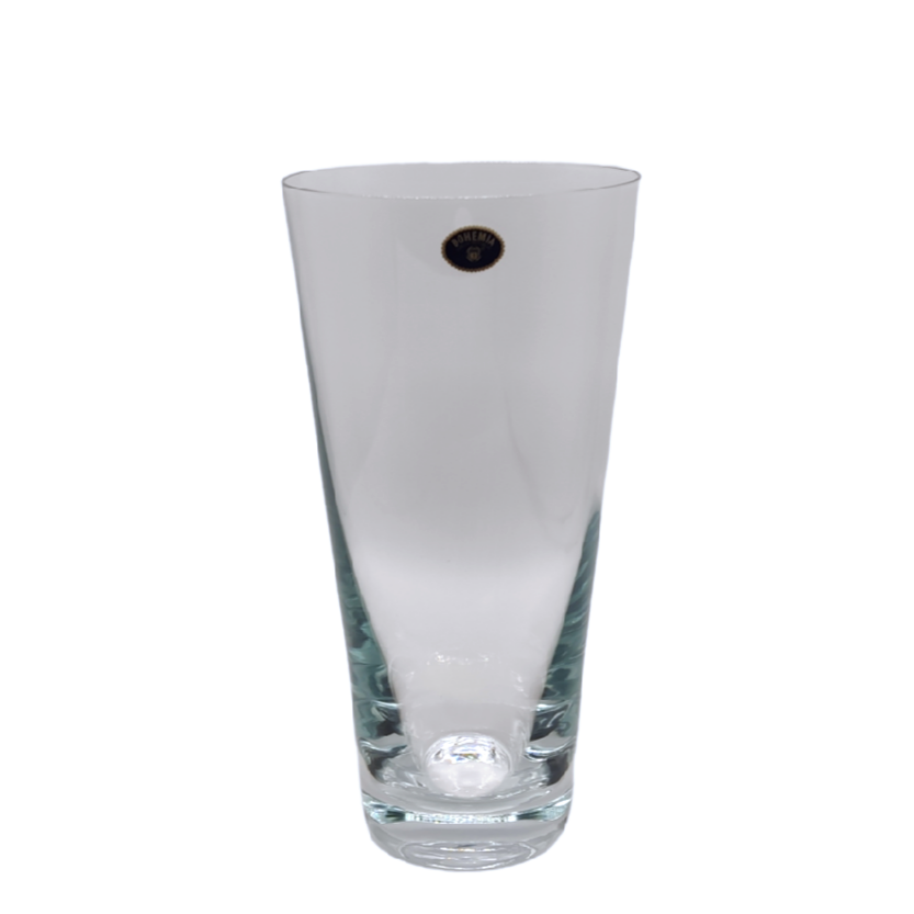 FLORERO CRISTAL TRANSPARENTE BELLISSIMA 25cm BOHEMIA