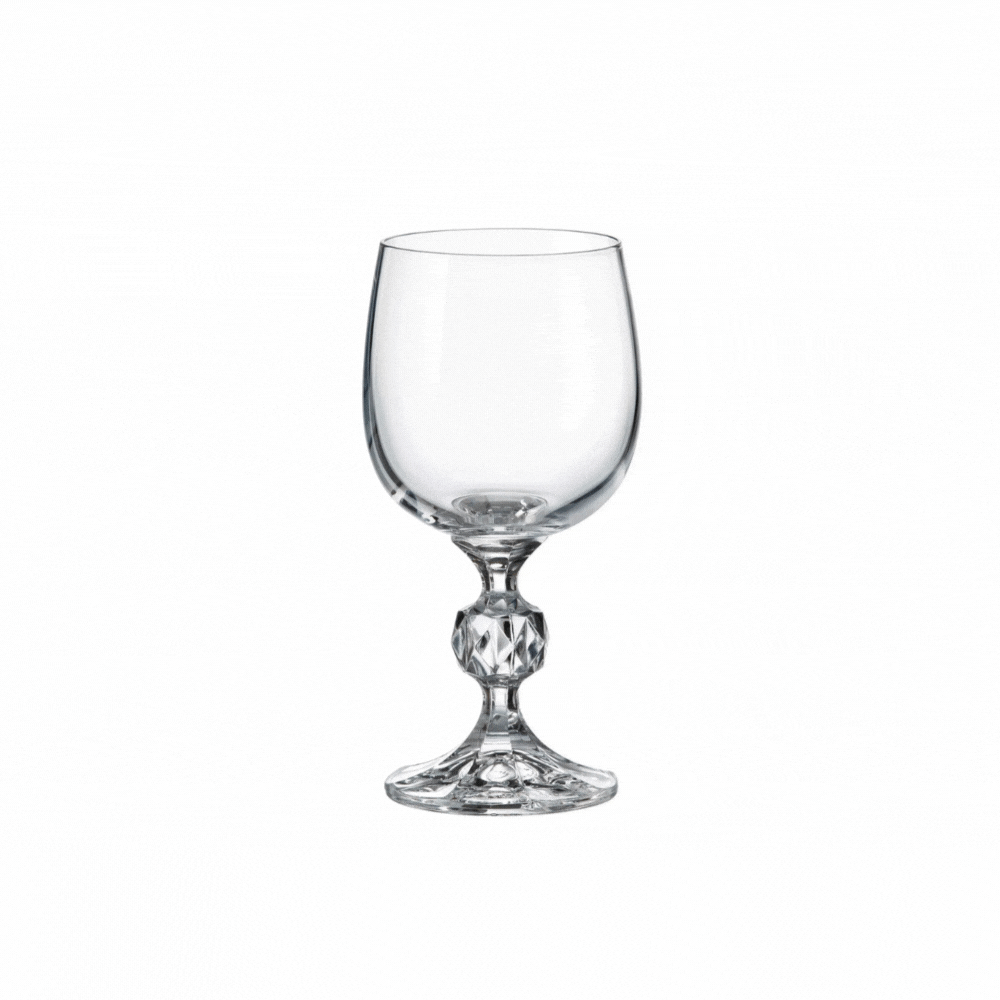 COPA CRISTAL AGUA CLAUDIA 340ml BOHEMIA