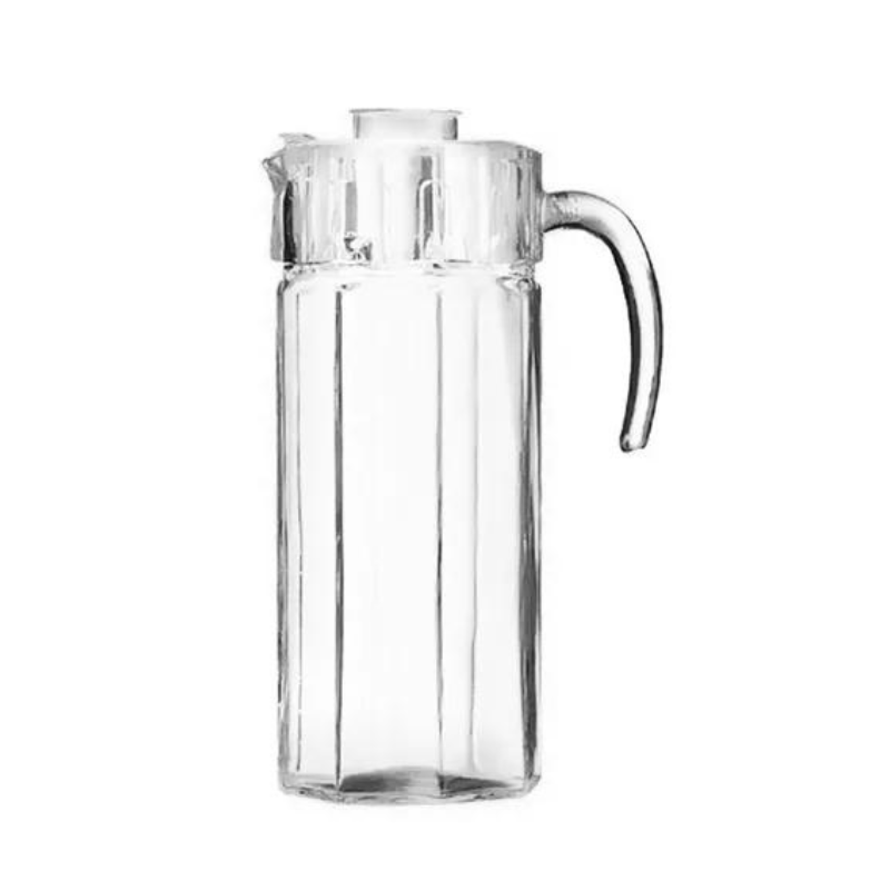 JARRA SIENA 1.75LT FACETADA CON TAPA - BORGONOVO