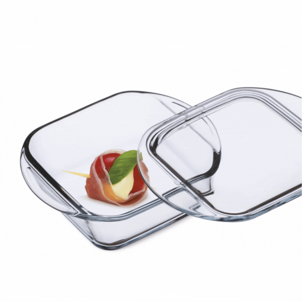 CACEROLA RECTANGULAR CON TAPA 0.3LT | SIMAX