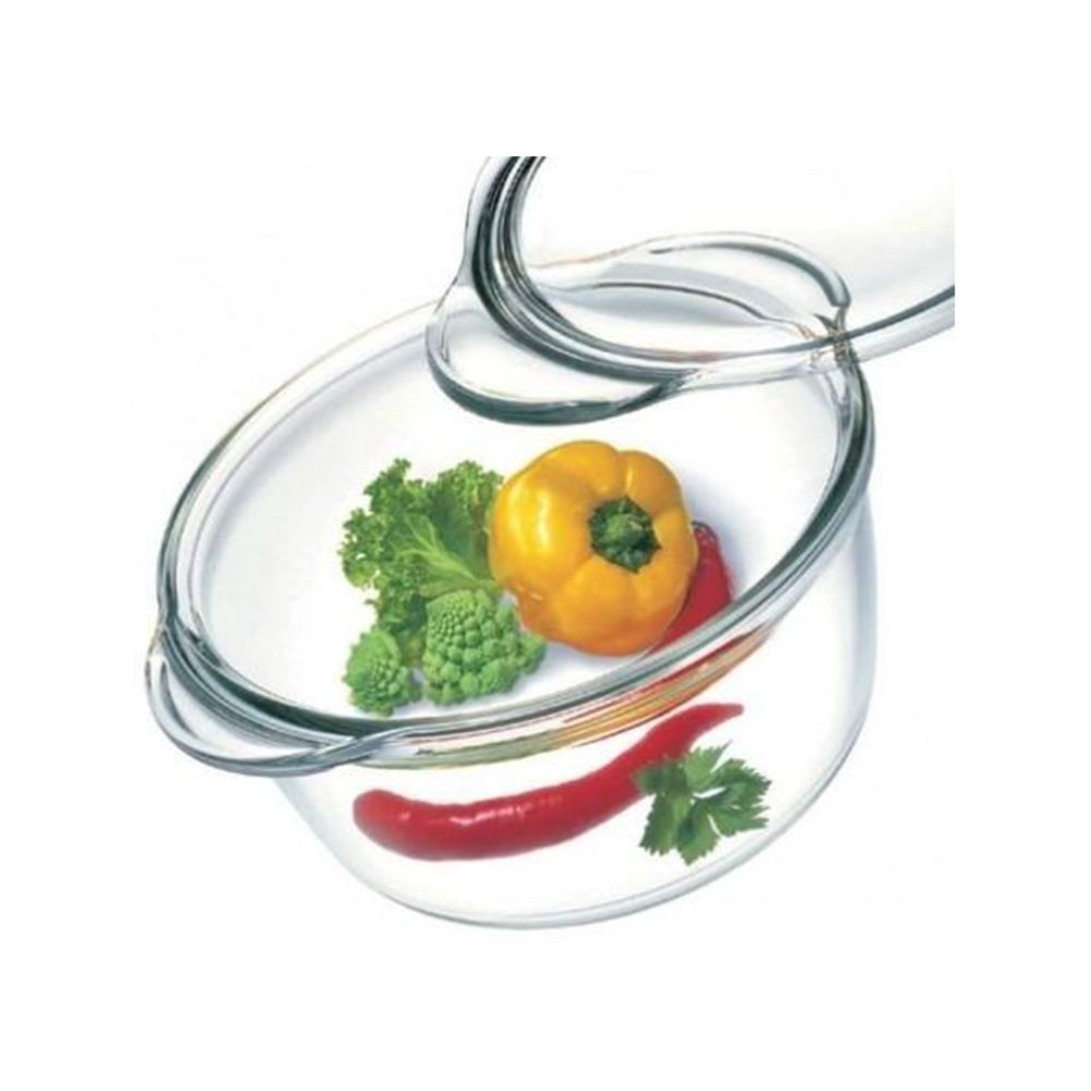 CACEROLA REDONDA con TAPA CHATA 27x22x7.8cm SIMAX