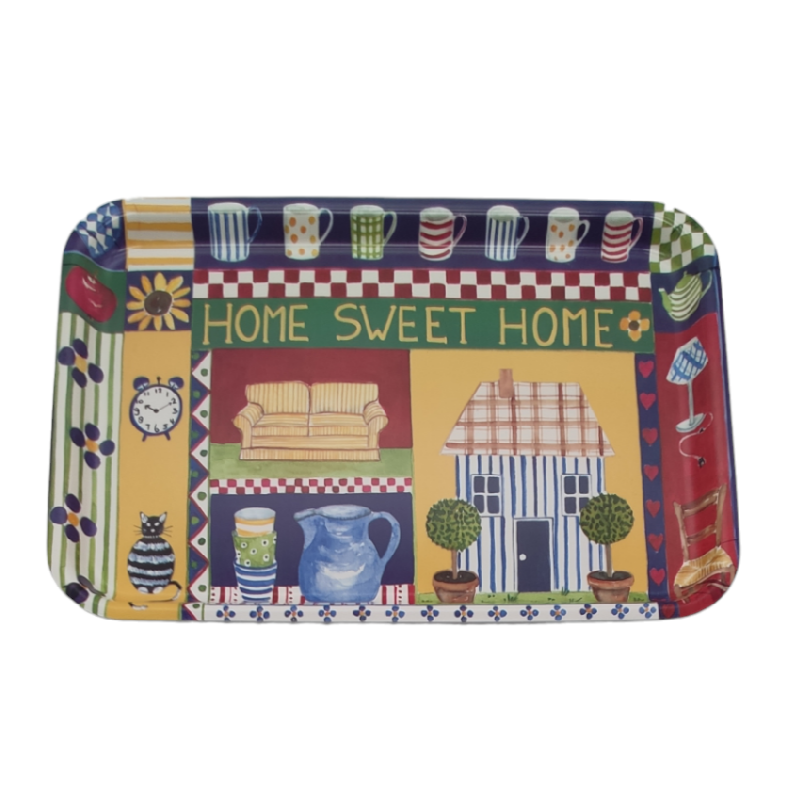 BANDEJA MELAMINA 45X31 HOME SWEET HOME | DELTA
