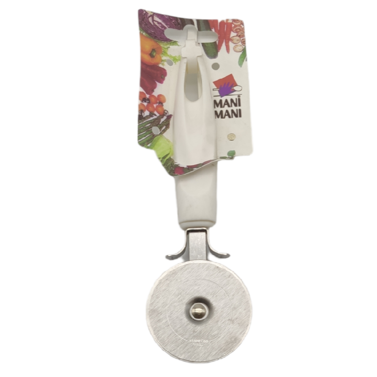 CORTA PIZZA ACERO INOX. C/BLISTER ELLEGIBI