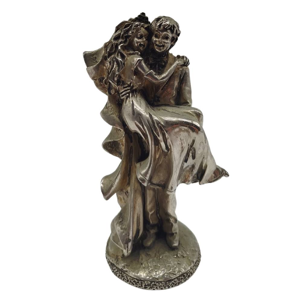 PAREJA RECIEN CASADA 18cm en PLATINA