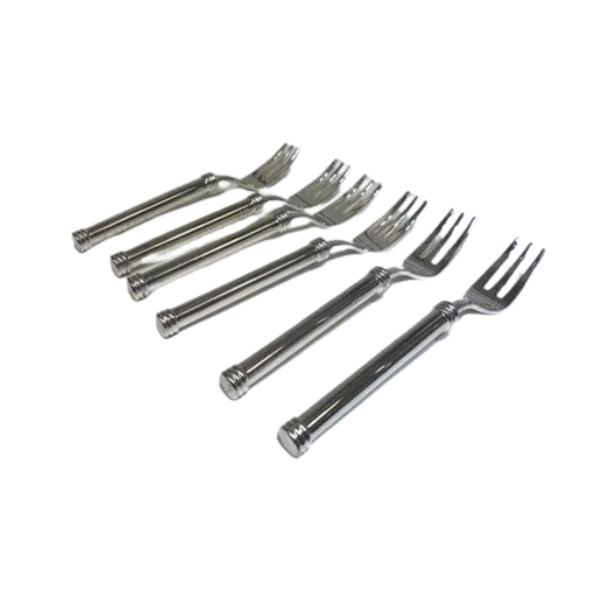 JUEGO TENEDOR DE TORTA   - X 6