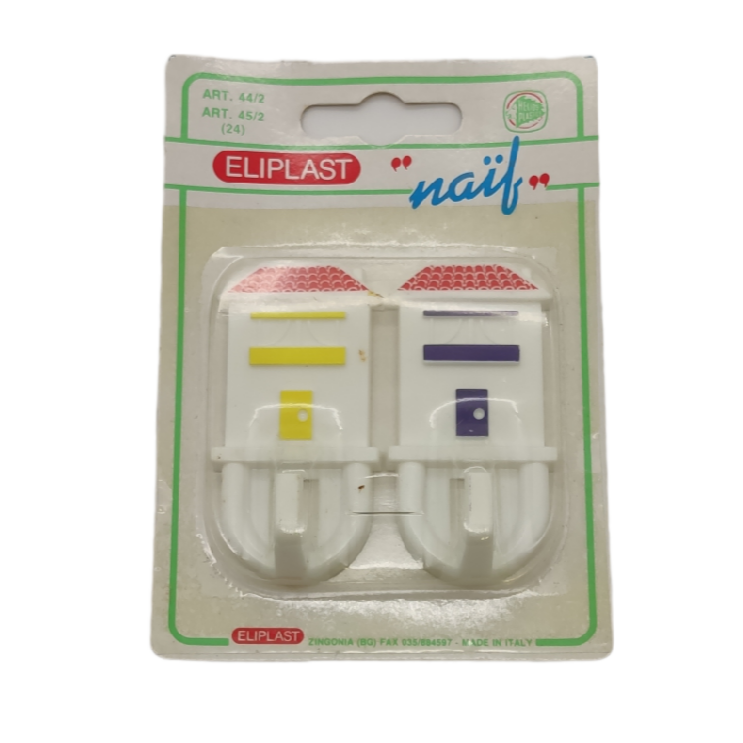 PERCHA  AUTOAHESIVA CASITA con BALC�N ELIPLAST