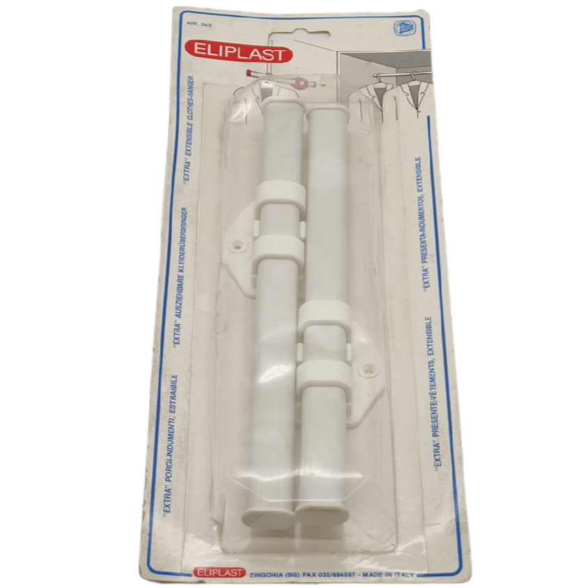 BARRA EXTENSIBLE para ROPA ELIPLAST