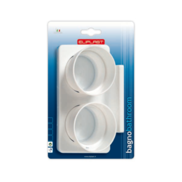 PORTA VASO DOBLE ELIPLAST