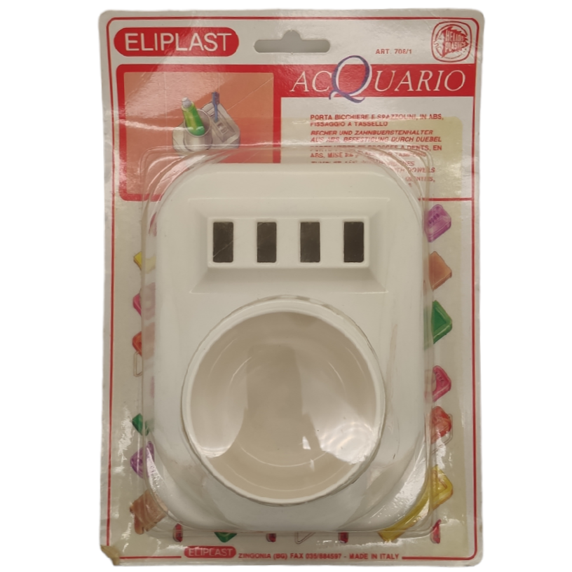 PORTA CEPILLO DE DIENTES ELIPLAST